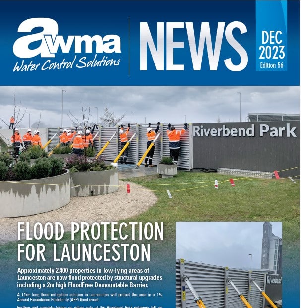 Water Control News Dec 2023 - Flood Free - Australian Flood Barriers