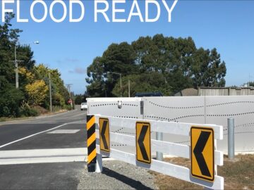 Levee Flood Barriers