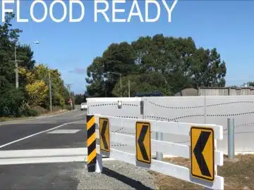 Levee Flood Barriers